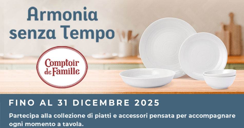 Collezione Comptoir de Famille - Raccolta Punti CRAI